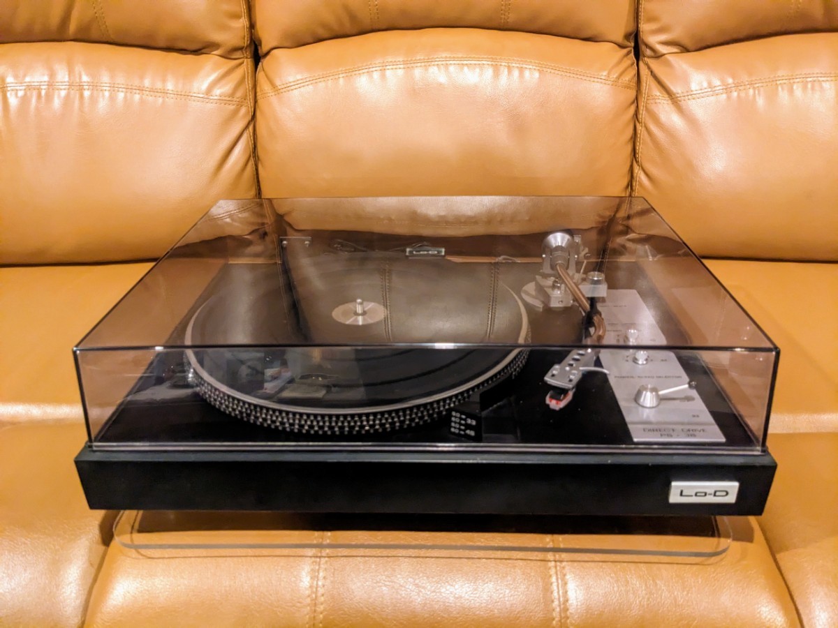 美品 メンテナンス済み Lo-D PS-38 レコードプレーヤー 新品ヘッド 