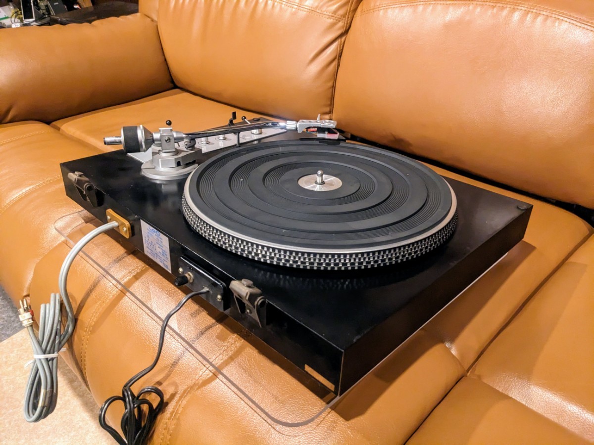 美品 メンテナンス済み Lo-D PS-38 レコードプレーヤー 新品ヘッド 