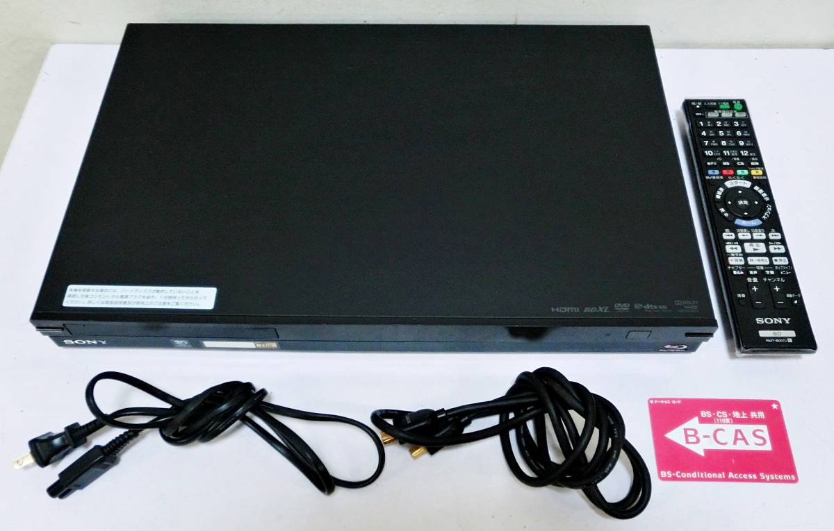 SONY ソニー ブルーレイディスクレコーダー 500GB BDZ-AT300S 動作確認