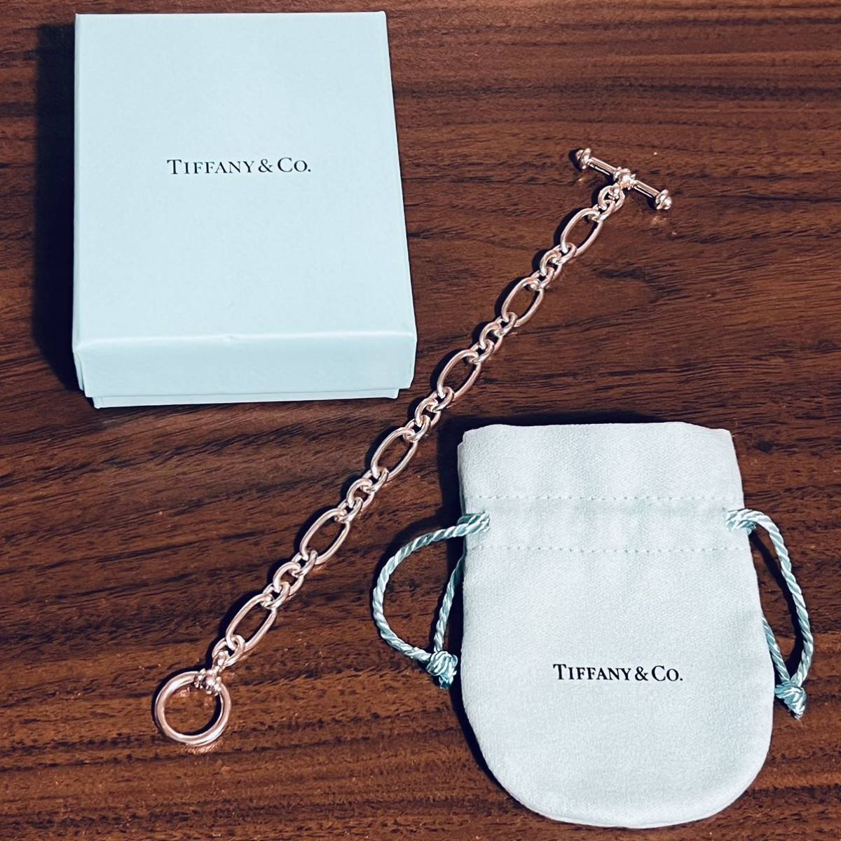 OLD TIFFANY オールド ティファニー オーバル チェーン トグル