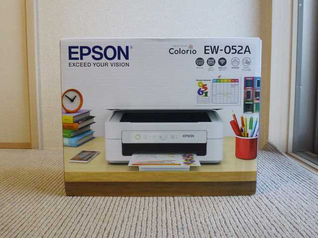 EW-052A エプソン プリンター 本体 コピー機 未使用 スキャナ KL65 EPSON EW-052A プリンター・スキャナー・コピー機能 Amazon.co.jp