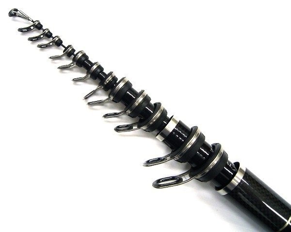 Canne à Pêche Télescopique Shimano Fire Blood Gure 1.6-530 - Neuf Sous Blister - Tige ISO