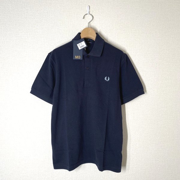 新品 英国製 定価1.2万円】FRED PERRY フレッドペリー 半袖ポロシャツ
