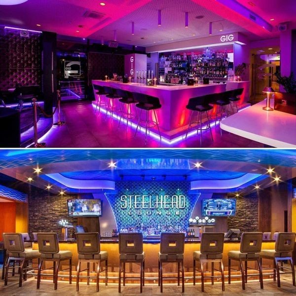 12V用 イルミネーション フルカラ LEDテープライト RGB 5m×2巻 600連 防水 黒ベース 間接照明 リモコン 2分岐ケーブル付き DD08x2_8