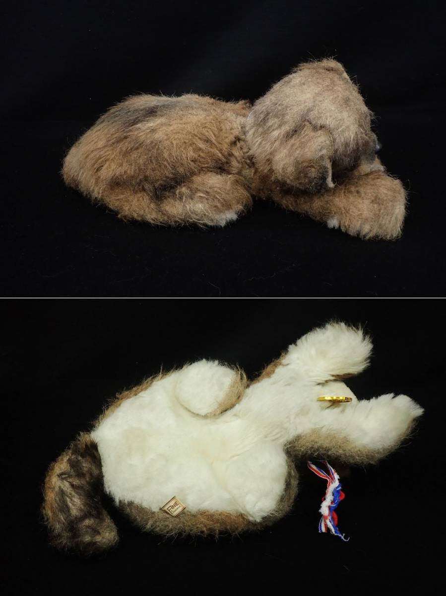 昭和レトロ ぬいぐるみ 犬 ニチボートイ 吉徳 他 最大全長約33㎝/消費