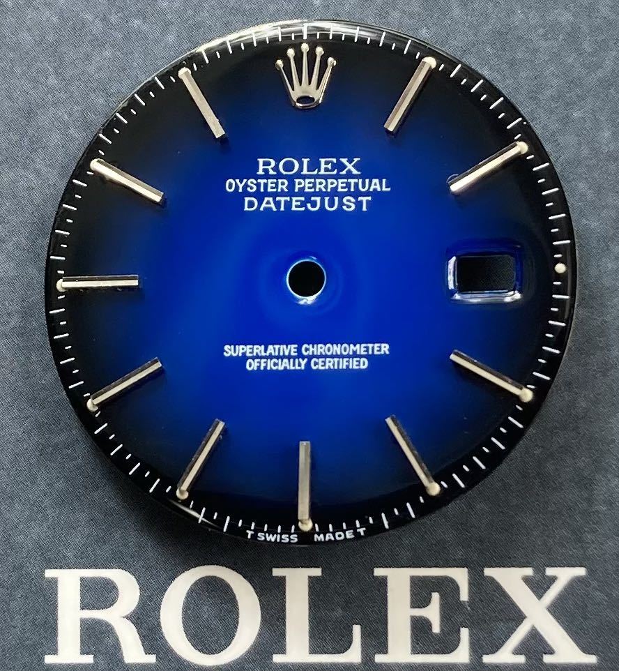 純正 ブルーグラデーション 文字盤 ロレックス デイトジャスト16200 16014 16264 16234 16030 116264 ...