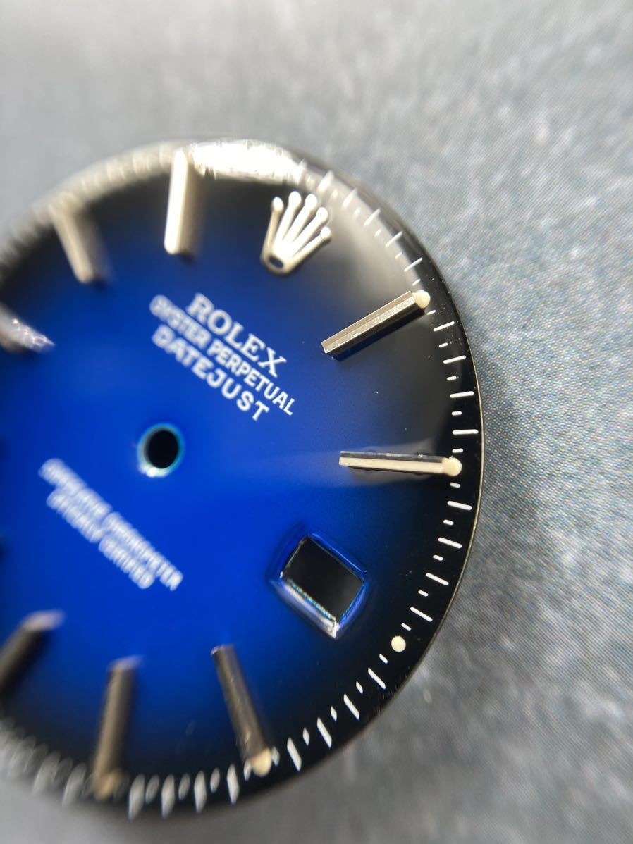 純正 ブルーグラデーション 文字盤 ロレックス デイトジャスト16200 16014 16264 16234 16030 116264 ...
