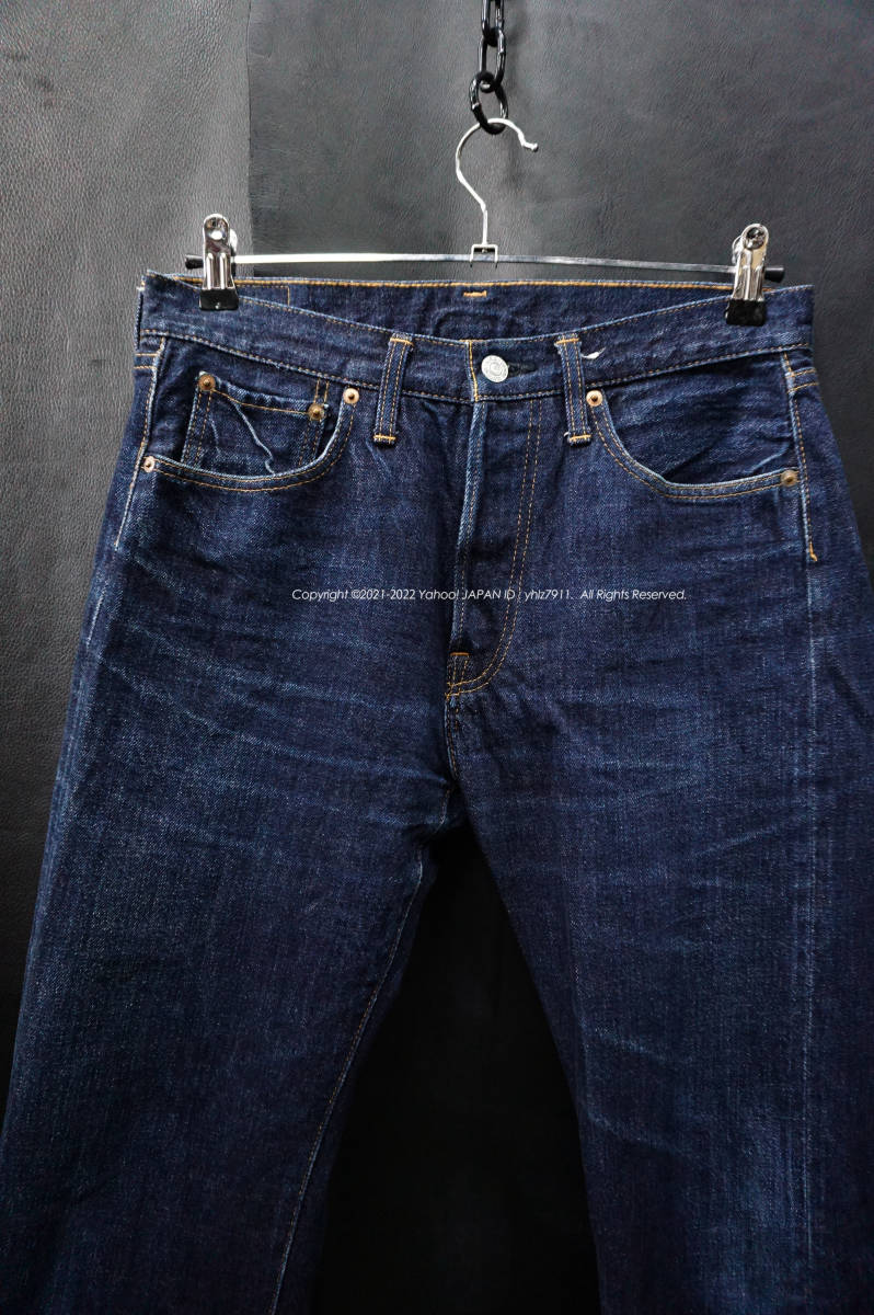 特上品！旧ドゥニーム 旧ドゥニーム SHINS期 66タイプ 濃紺デニム W32