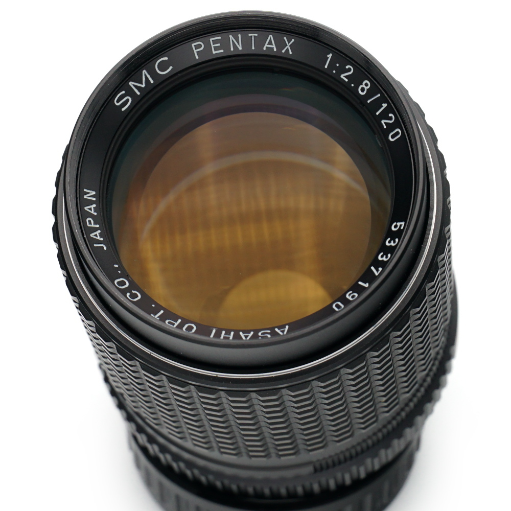 希少レア 美品 SMC PENTAX 120mm F2.8 フード付属 ペンタックス K