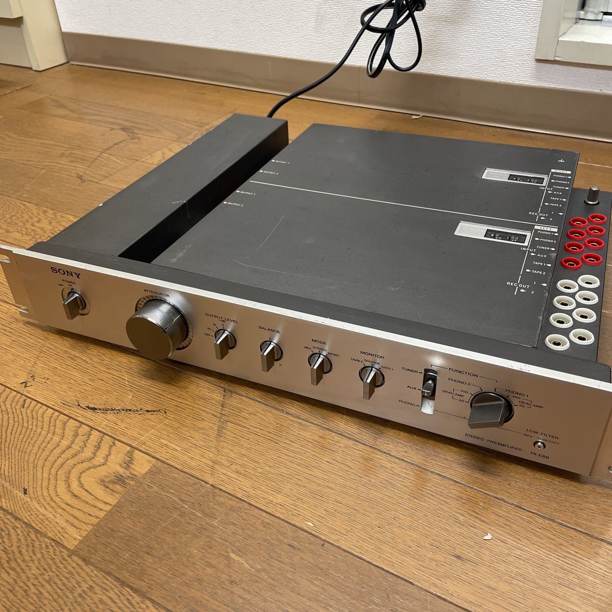 SONY ソニー TA-E88 ステレオプリアンプ : 家電＆カメラ SONY TA-E88