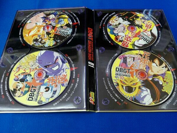 外箱汚れあり DVD ドラゴンボール:DRAGON BOX GT編 DRAGON DVD BOX 内