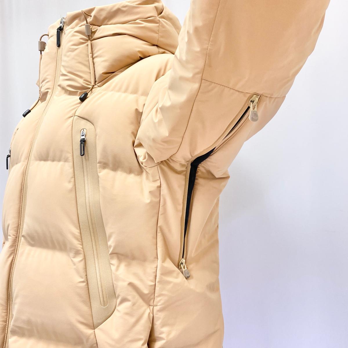 ◇DESCENTE デサント マウンテニア ダウンジャケット M◇ ベージュ 