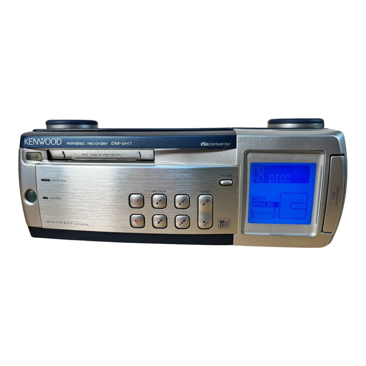 KENWOOD DM-VH7 ミニディスクレコーダー MD・カセットデッキ CD