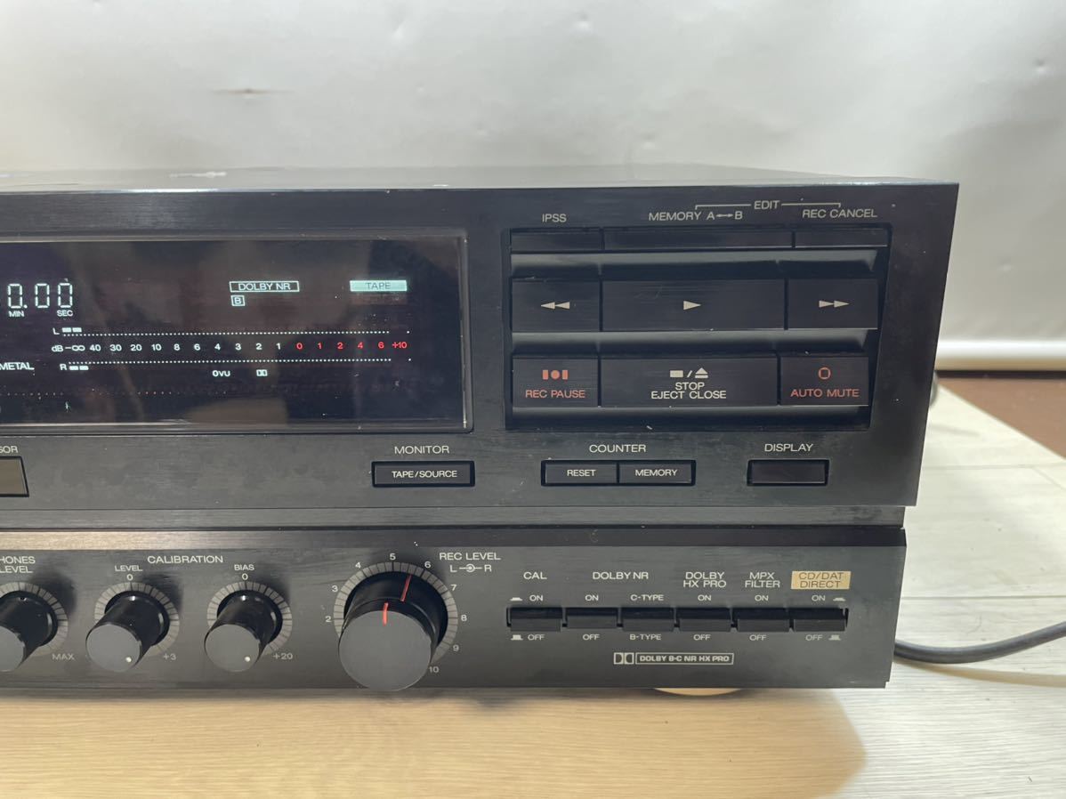A&D 3ヘッドカセットデッキ GX-Z7100 現状品 A&D ステレオ
