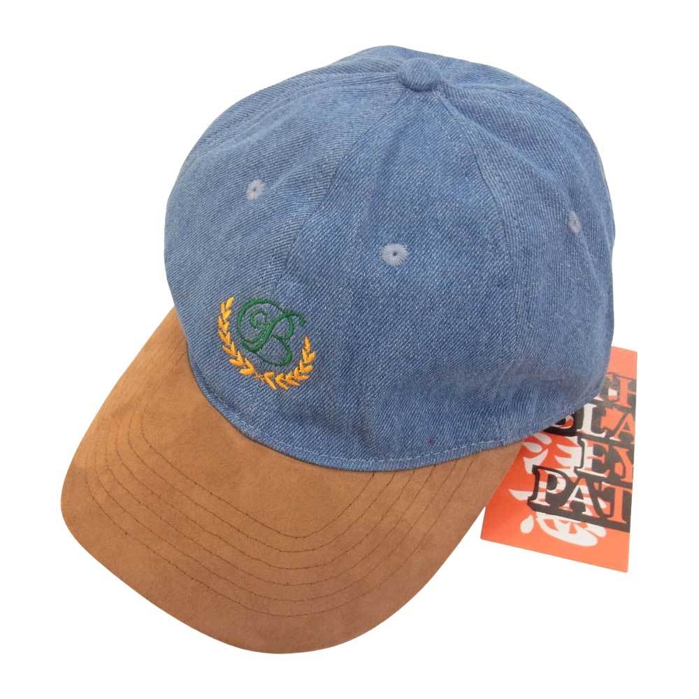ブラックアイパッチ BLACK EYE PATCH 21AW BEPFW21AC27 B EMBLEM DENIM CAP デニム 刺繍 キャップ【未使用】【中古】