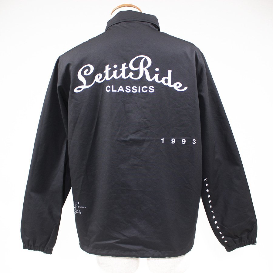 Champion チャンピオン Let it Ride コーチジャケット L 黒