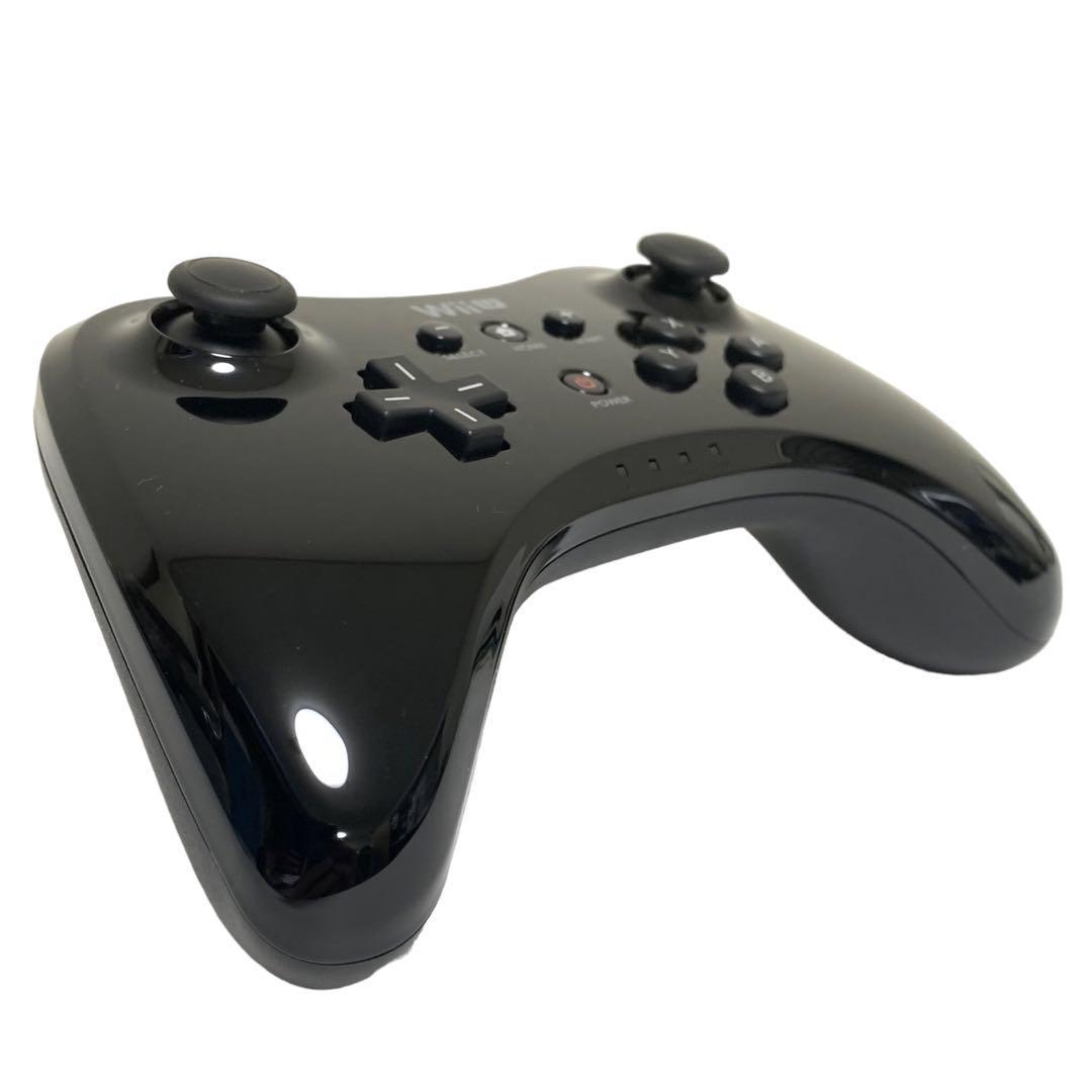 ☆極美品☆ Wii U PROコントローラー ブラック ウィー ニンテンドー