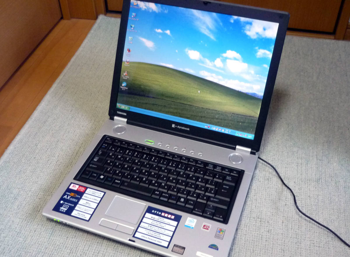 □□【ジャンク品】TOSHIBA dynabook AX／650LS（CeleronM360J 1.4GHz 
