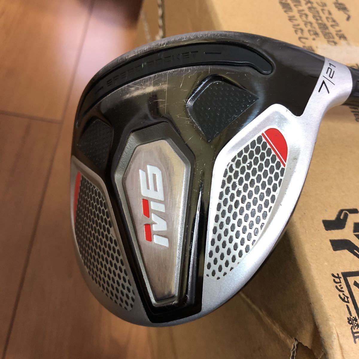 テーラーメイド　M6 7w 21度　スピーダーエボリューションⅣ FW70S リシャフト品