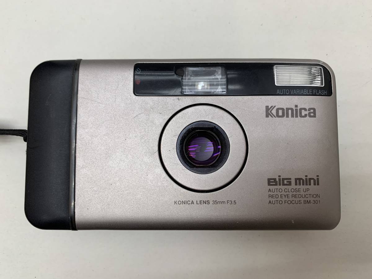□ Konica BIG mini BM-301 35mm F3.5 フィルムカメラ ジャンク品