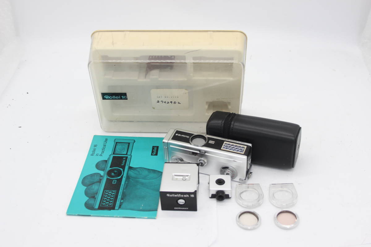 【返品保証】 【元箱付き】ローライ Rollei 16S Tessar 25mm F2.8 カメラ C3675