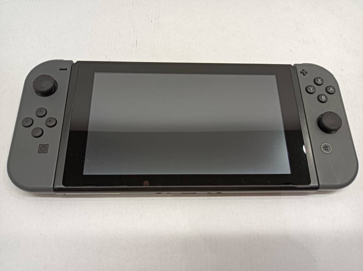 070 A）〈中古品〉ニンテンドーSwitch本体のみ グレー 〈動作確認済み