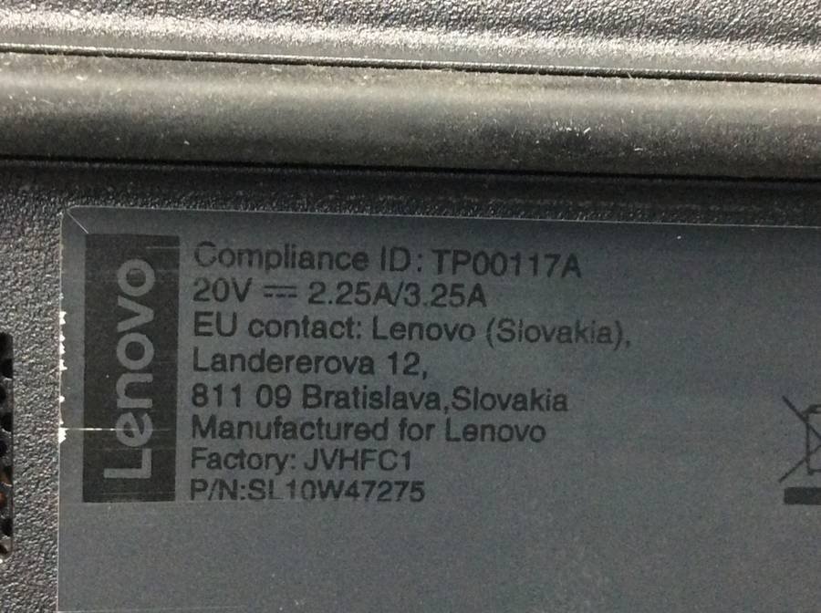 lenovo 20RD-002HJP ThinkPad E15　Core i3 10110U 2.10GHz■現状品