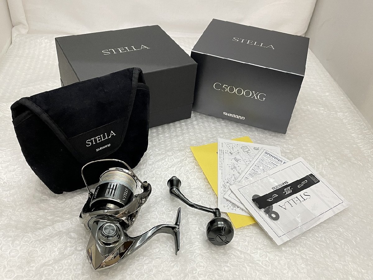 ○美品【SHIMANO シマノ STELLA 22 ステラ C5000XG 043979 スピニング