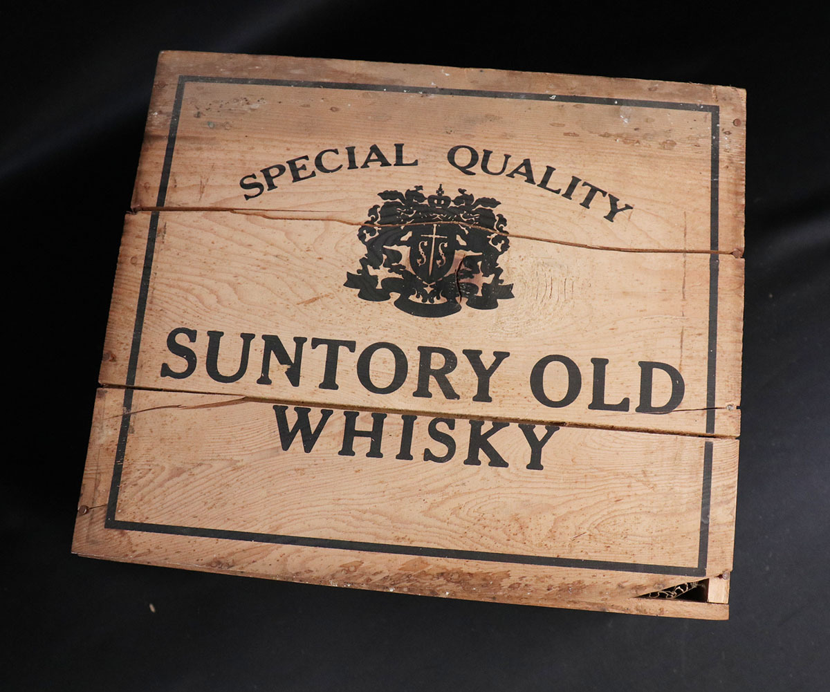 s03) 未開栓 未開封 SUNTORY OLD WHISKY 木箱 760ml 6本入り 