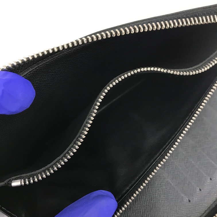 BCAZ0066】Louis Vuitton ルイヴィトン 長財布 黒 ブラック ジャンク