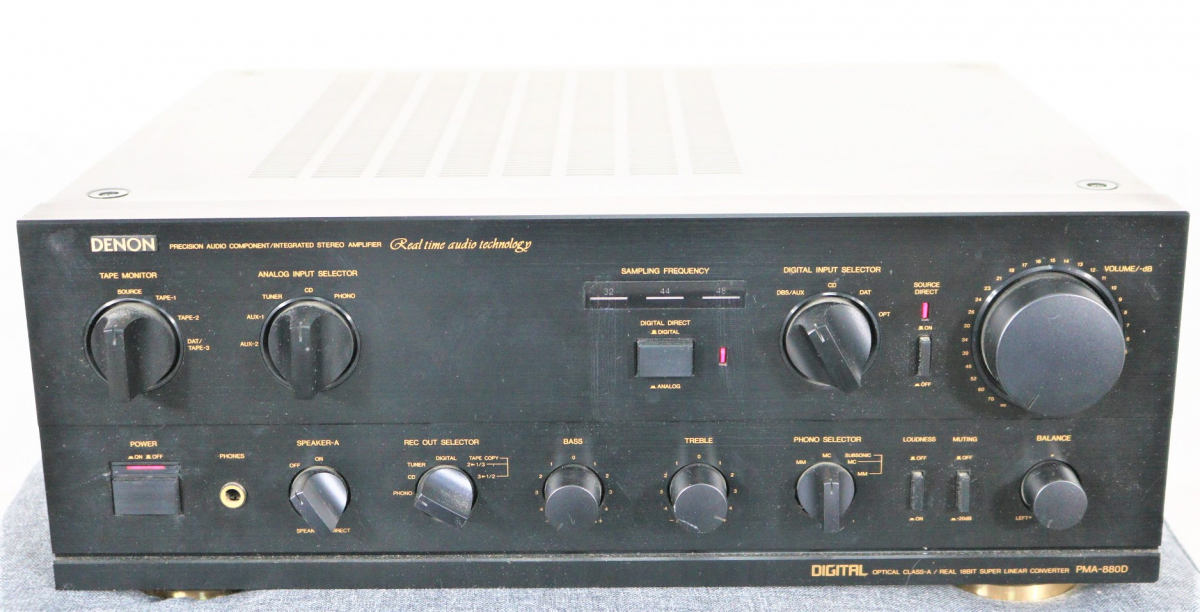 PMA-880D DENON デノン プリメインアンプ 動作品 アンプ | 18BIT