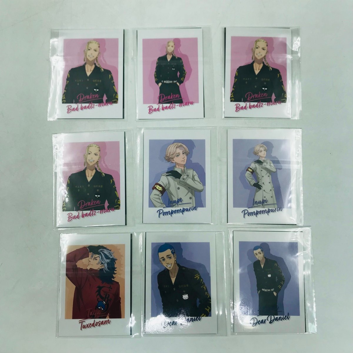 品 東京リベンジャーズ サンリオ フォトカード 特攻服ver. 武道 龍宮寺  