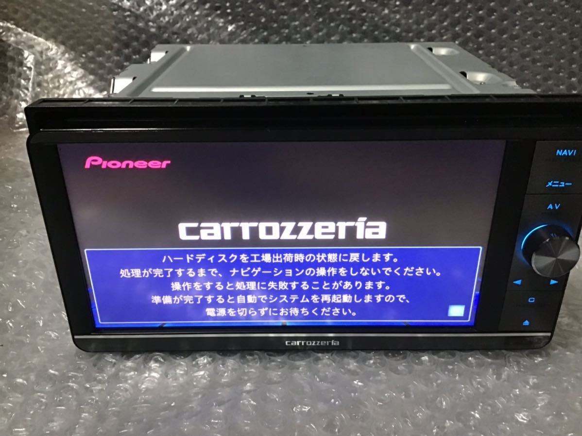272 再起動ジャンク品 AVIC-ZH0099W カロッツェリア carrozzeria カロッツェリア AVIC-ZH0099WS HDDナビ ジャンク品