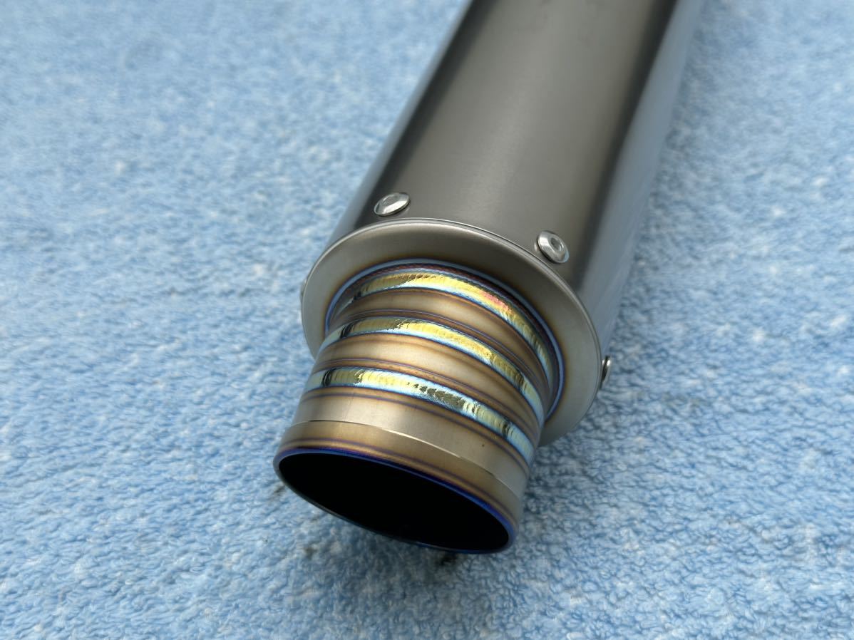 マーベリック サイレンサー MV83 ソリッドチタン 3P 400mm ZRX1200