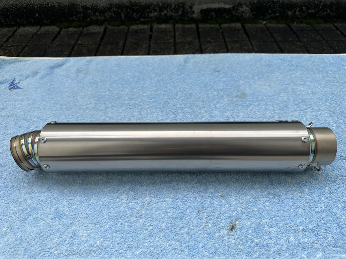マーベリック サイレンサー MV83 ソリッドチタン 3P 400mm ZRX1200