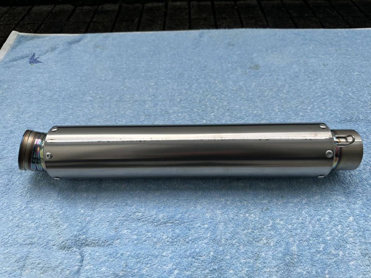 マーベリック サイレンサー MV83 ソリッドチタン 3P 400mm ZRX1200