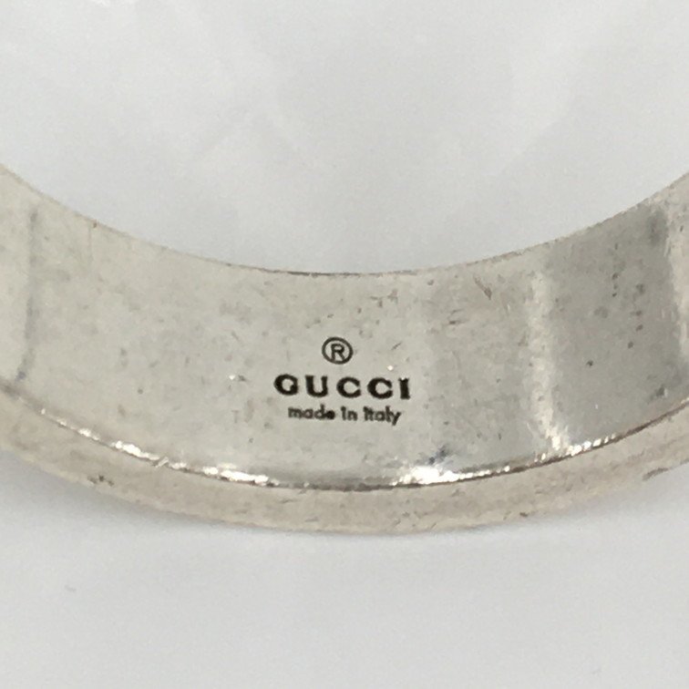 GUCCI グッチ ゴーストリング おばけ シルバー925 指輪 20号 材質