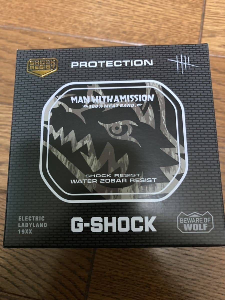 G-SHOCK マンウィズアミッション コラボ G-SHOCK MAN ①MAN WITH A MISSION限定コラボG-SHOCK 腕時計マンウィズ