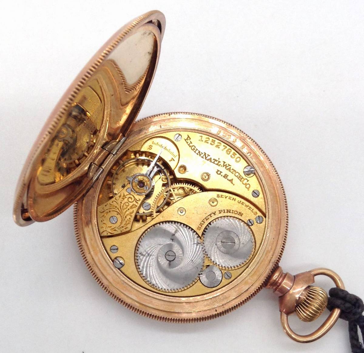 ELGIN エルジン 懐中時計 KEYSTONE 手巻き｜機械式