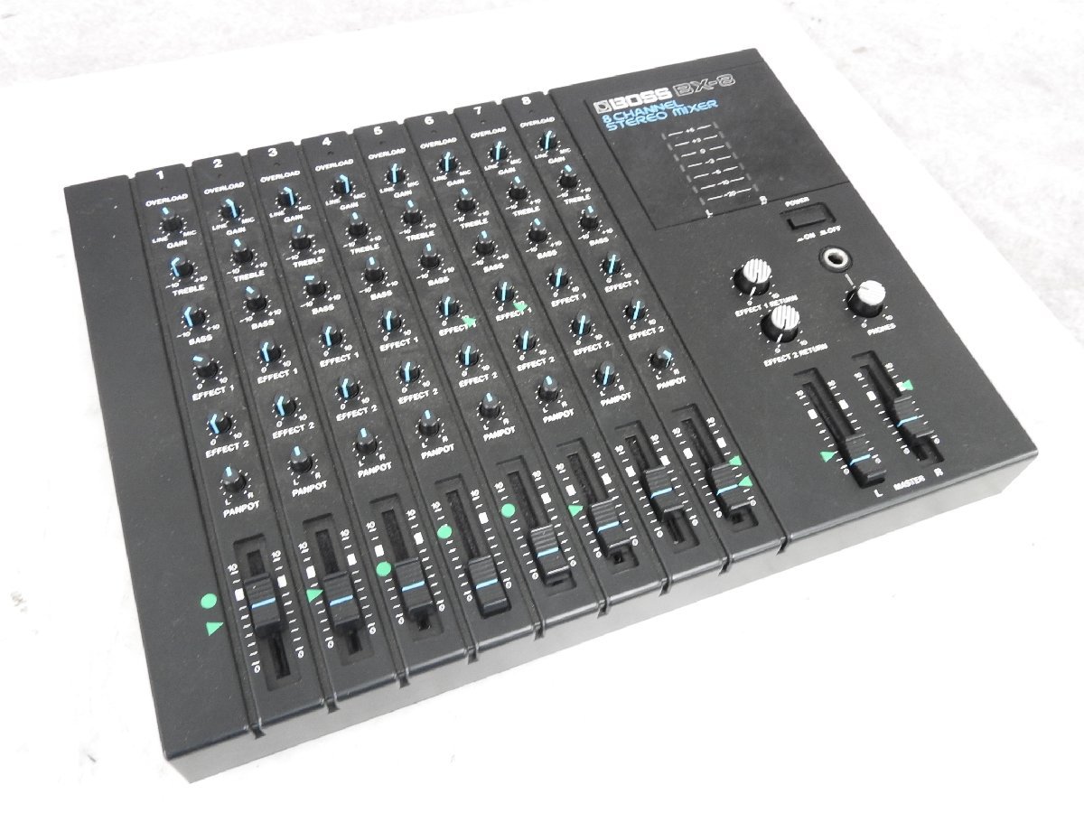 ☆ BOSS ボス BX-800 8チャンネルステレオミキサー 箱付き ☆中古