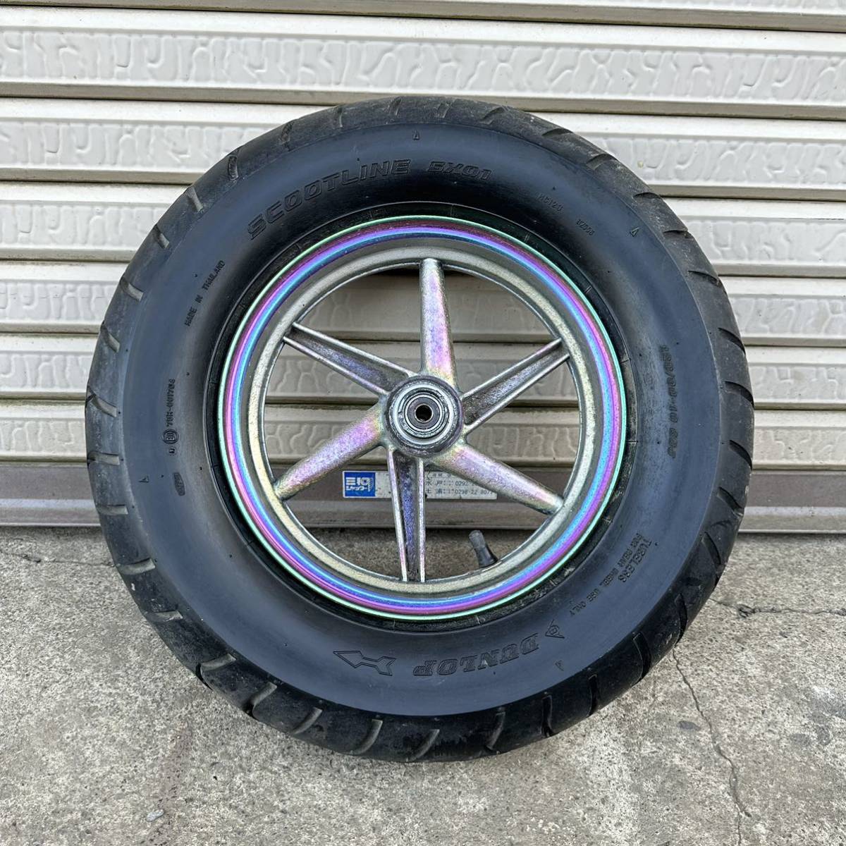 dio zx フロントホイール AF34 AF35 アルミホイール 希少