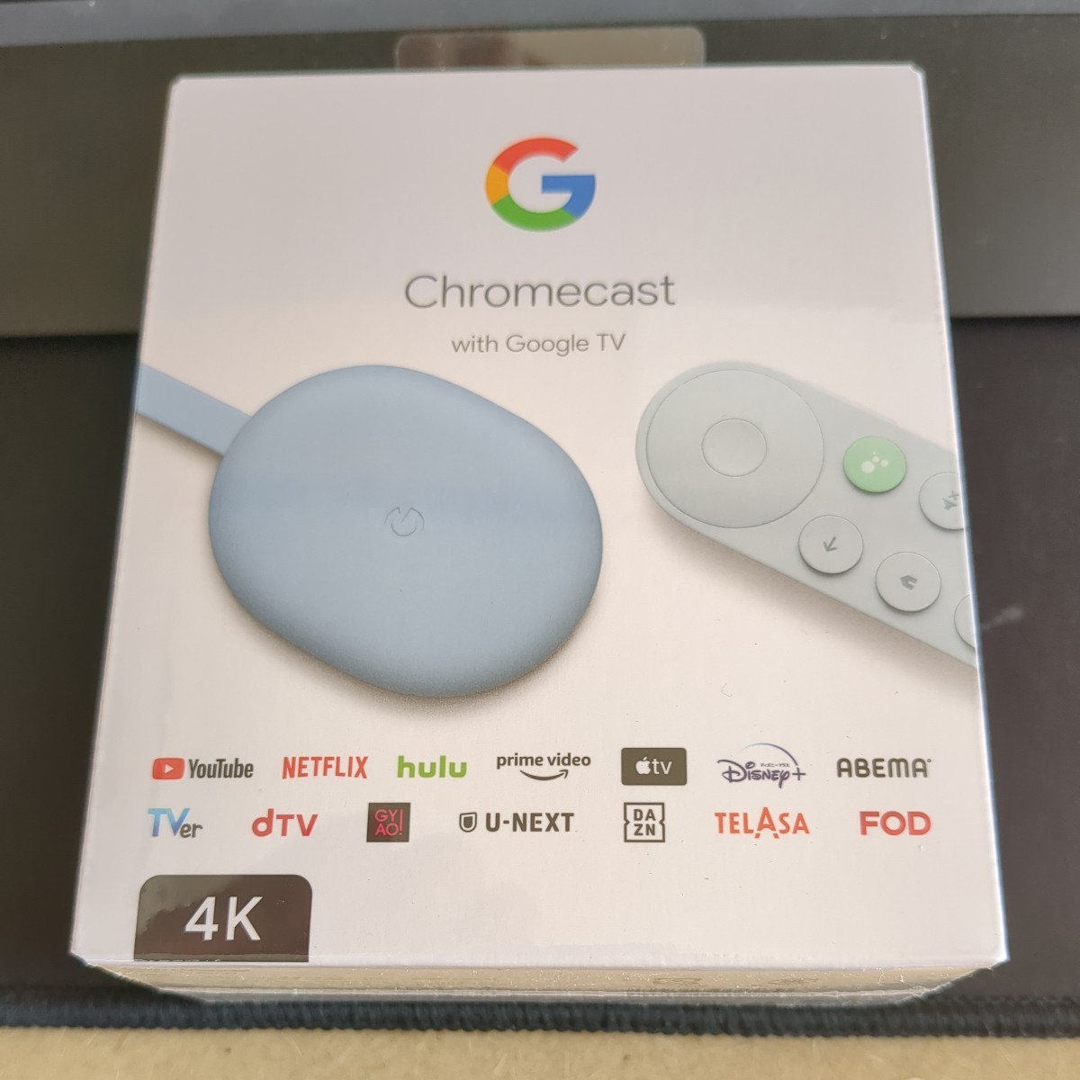 【新品未開封】GoogleChromecast クロームキャスト 新品未開封Chromecast with Google TV