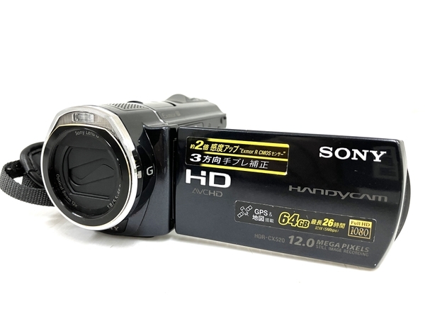 SONY HDR-CX520V ハイビジョンカメラ ビデオカメラ 撮影 ソニー 訳有