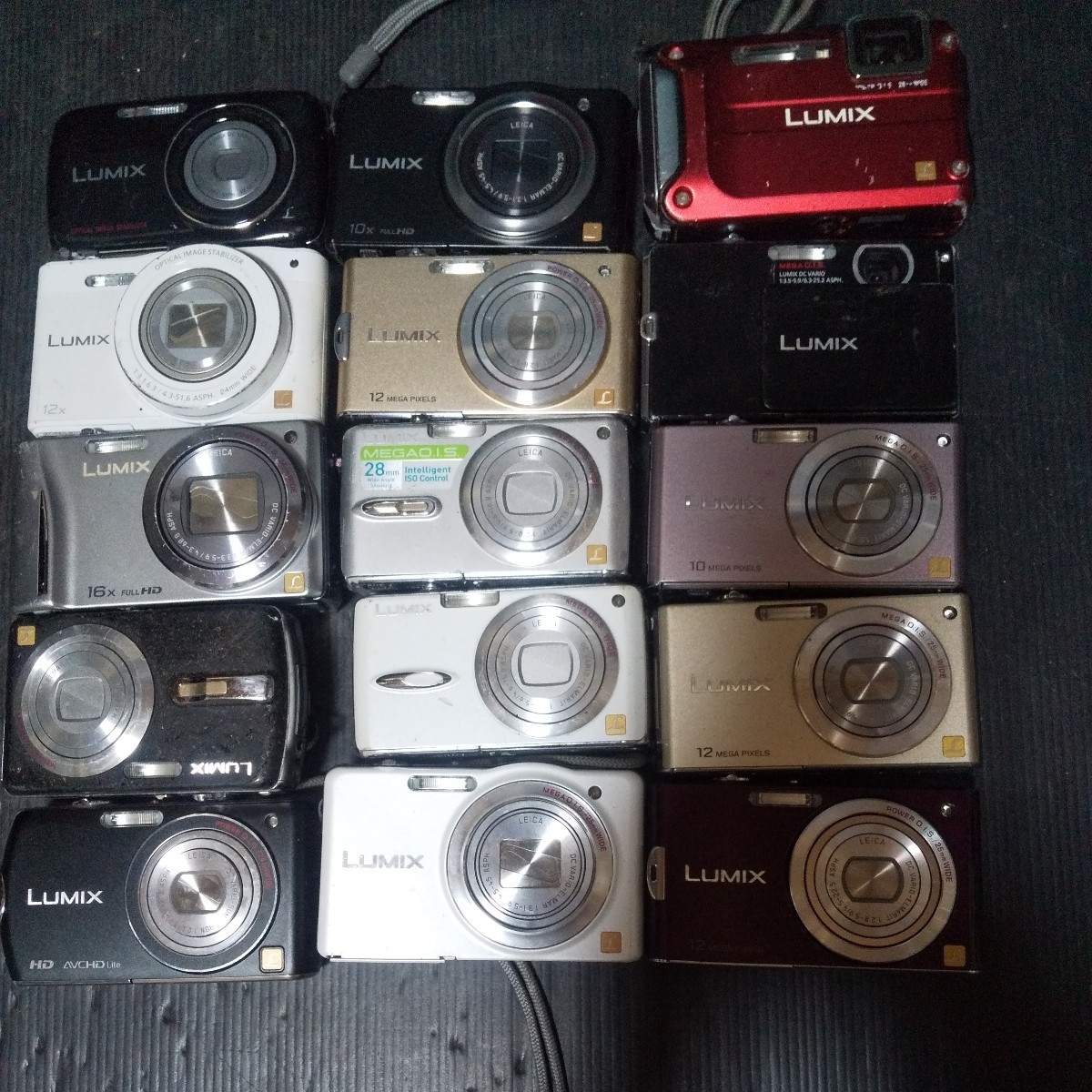 Panasonic LUMIX デジタルカメラ 本体ジャンク品 Panasonic デジタルカメラ LUMIXジャンク品15点 【公式通販】