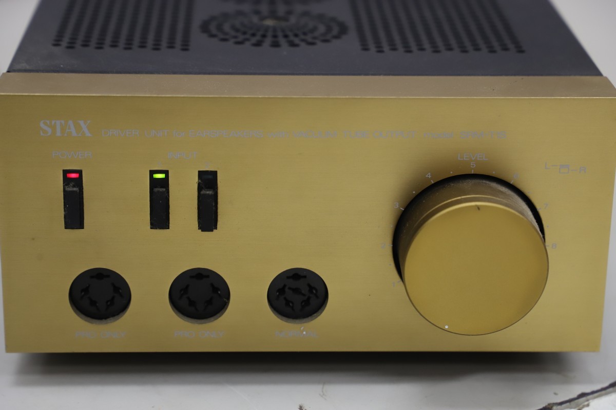 スタックス SRM-T1S STAX 真空管 SRM-T1 オーディオ機器 ヘッドホン