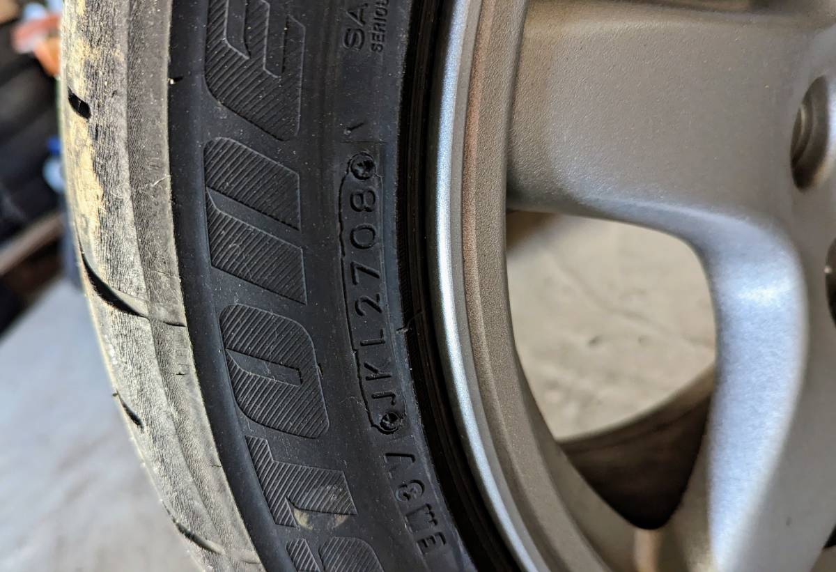 マツダ RX7 FD3S 純正アルミホイール 16インチ8j＋50 PCD114.3 5穴 4本