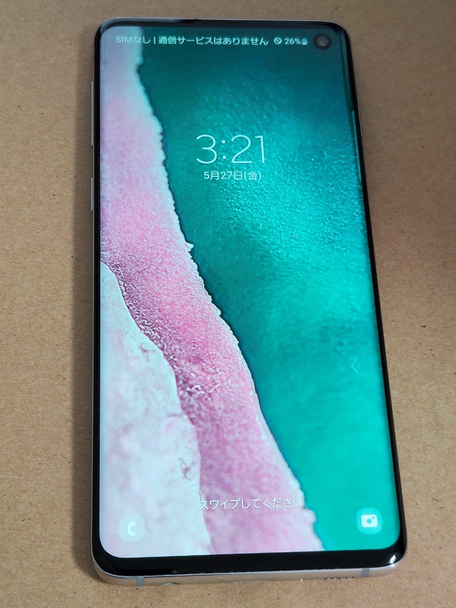 未使用Galaxy S10 プリズムホワイトー 128GB
