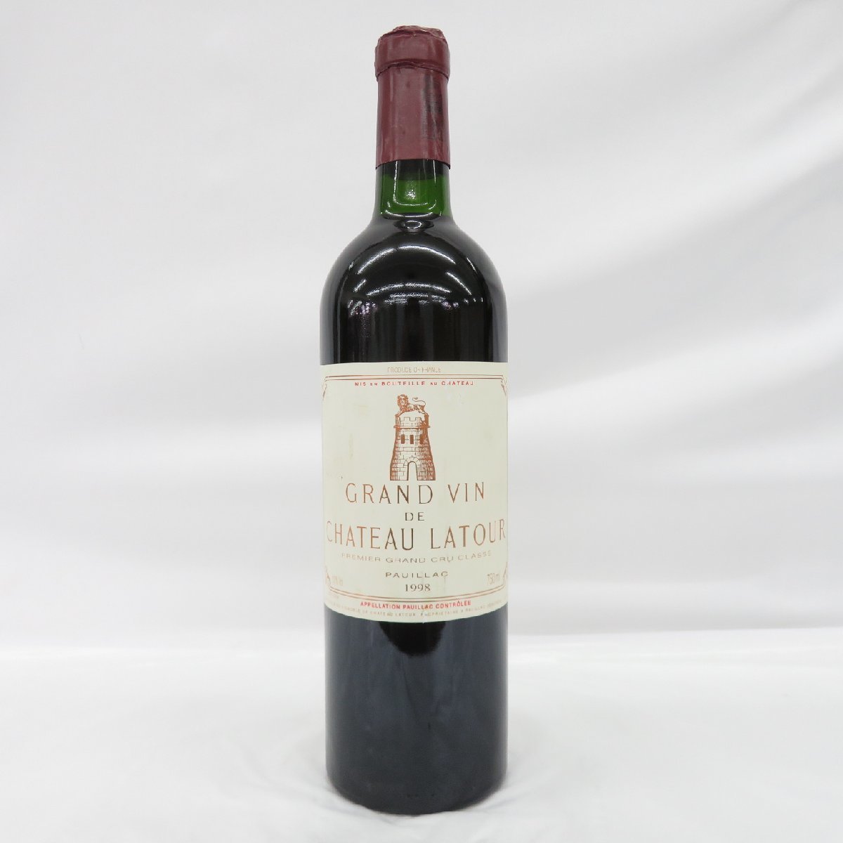 未開栓 CHATEAU LATOUR（シャトーラトゥール）1998年 ワイン シャトー
