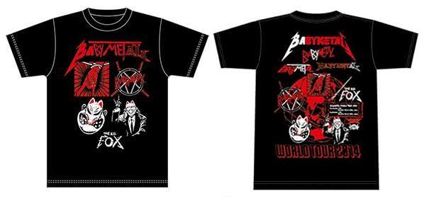 未開封 BABYMETAL 2014年 THE BIG FOX Tシャツ XXLサイズ(Tシャツ