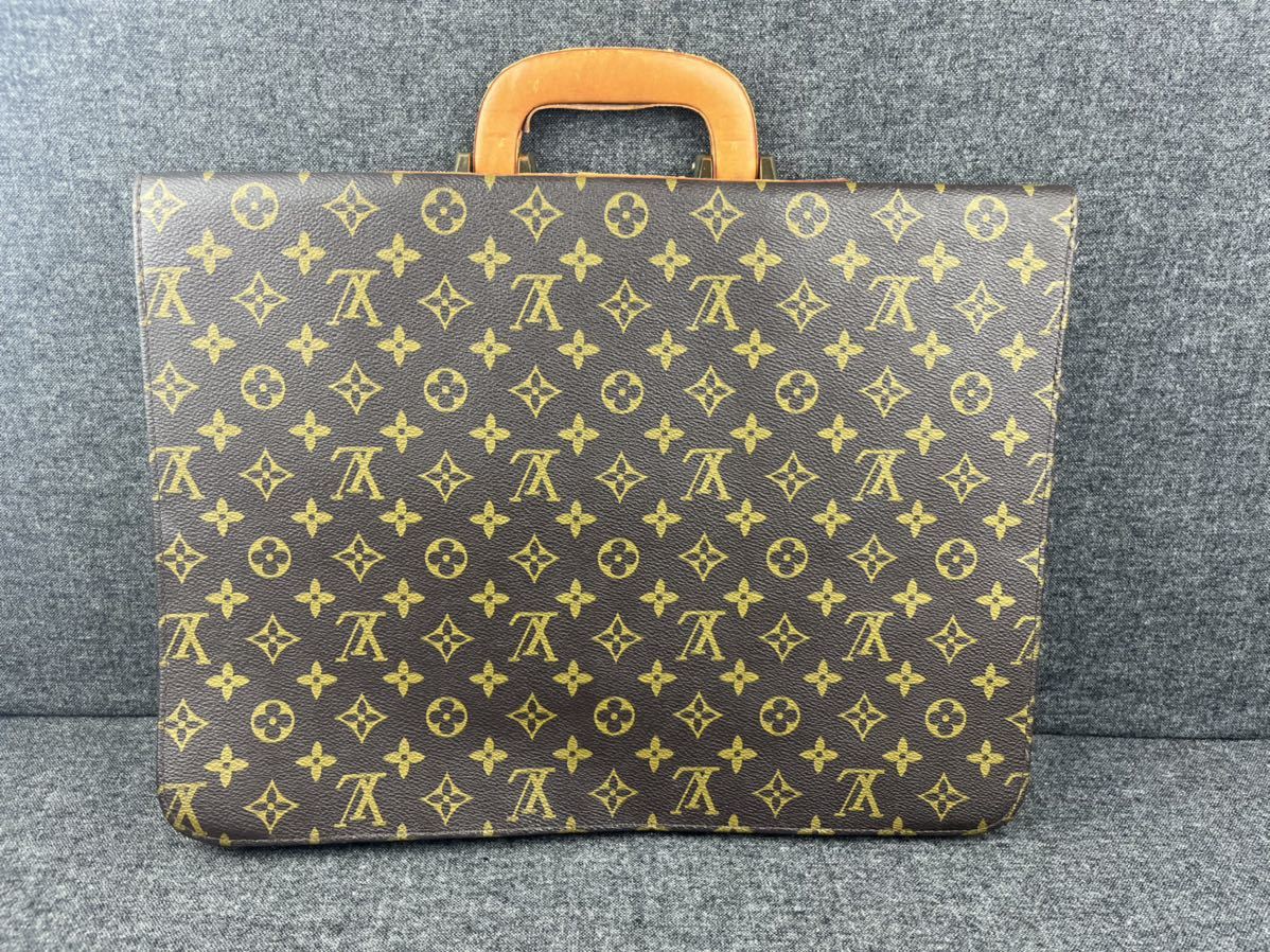 LOUIS VUITTON ヴィンテージ ビジネスバッグ 1980年代 大容量